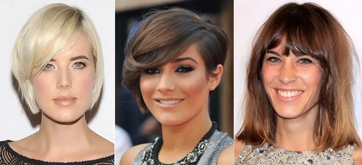 Zdjęcie Fryzury dla podłużnej twarzy, które optycznie skracają rysy