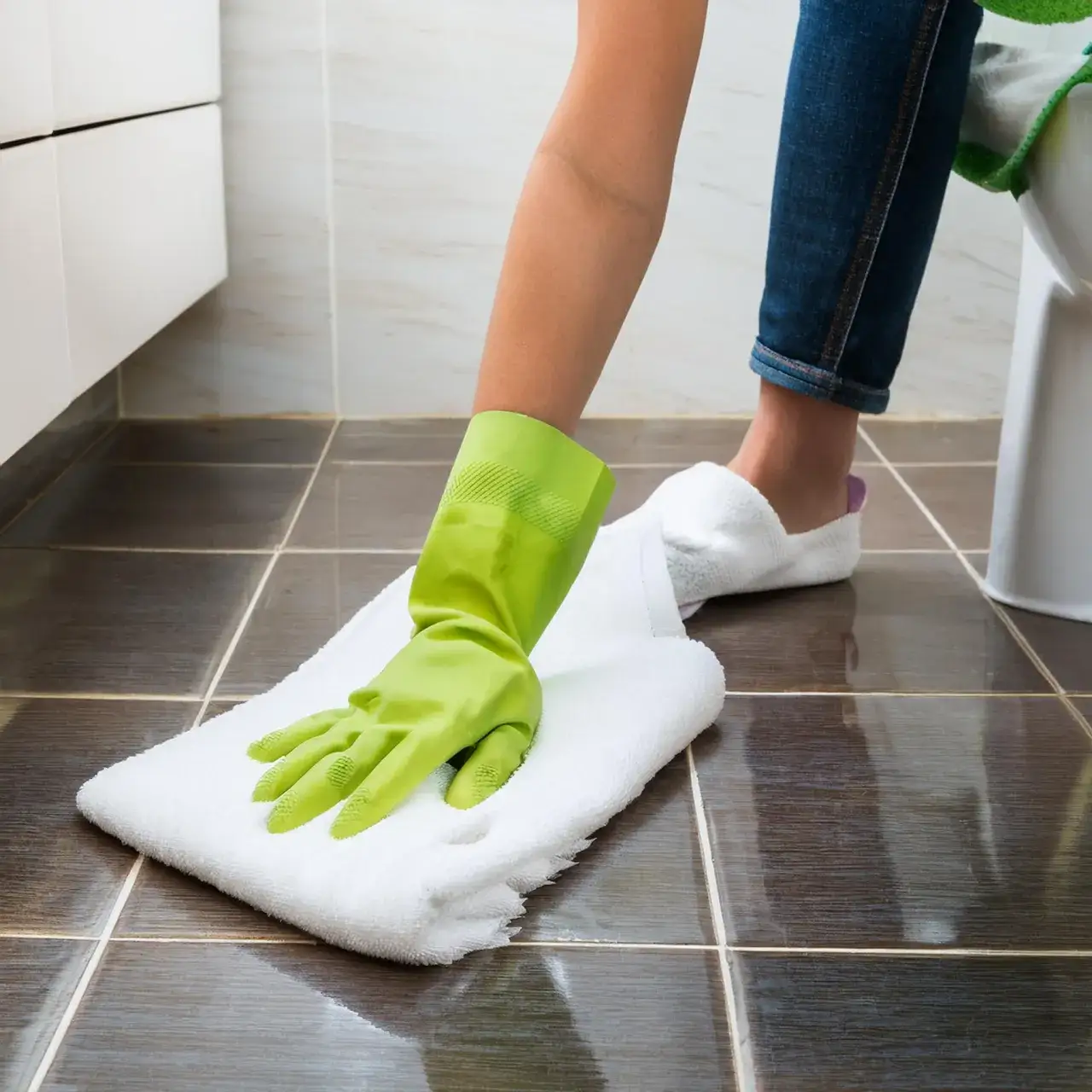 Zdjęcie Skuteczne sposoby na to, czym wyczyścić fugi w kafelkach