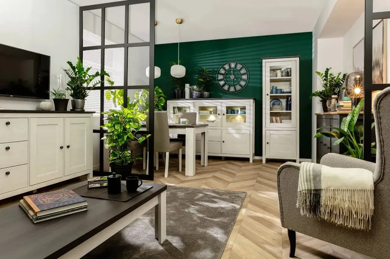 Zdjęcie Jak podzielić salon na dwa pokoje bez budowy stałych ścian?