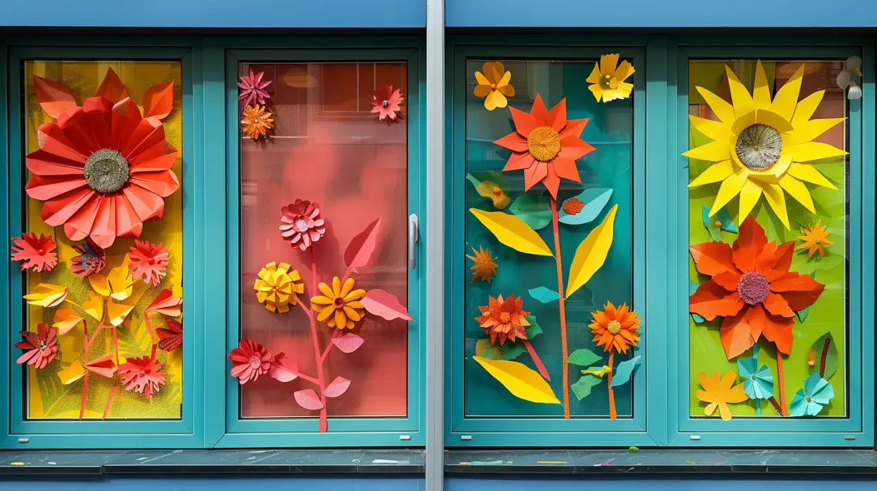 Zdjęcie Dekoracje na okna w przedszkolu: Jakie są najlepsze na każdą porę roku?