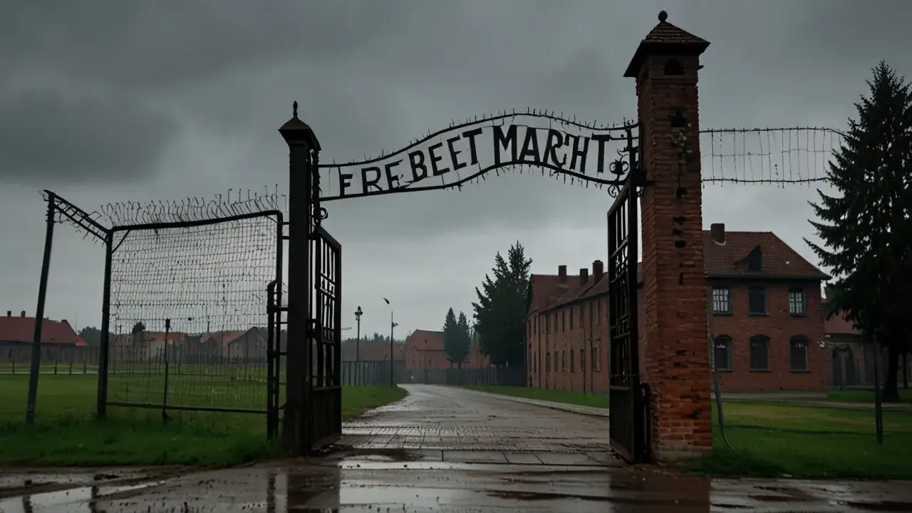 Zdjęcie Arbeit macht frei: Co znaczy to kłamstwo, które witało więźniów?