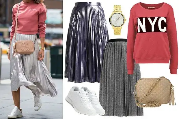 Zdjęcie Dlaczego zestaw bluza ze spódnicą podbija serca fashionistek?