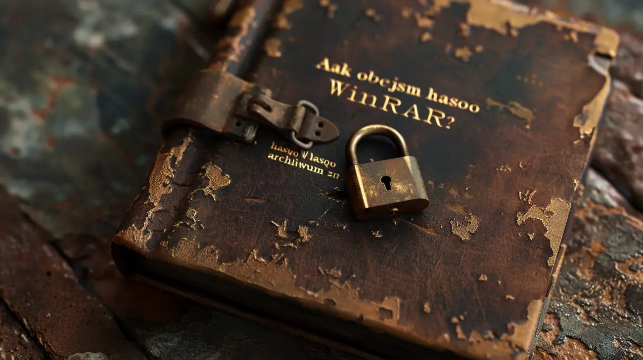 Zdjęcie Jak obejść hasło w archiwum WinRAR? - Krok po kroku instrukcja