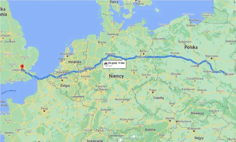 Zdjęcie Najlepsza trasa z UK do Polski: uniknij problemów w podróży