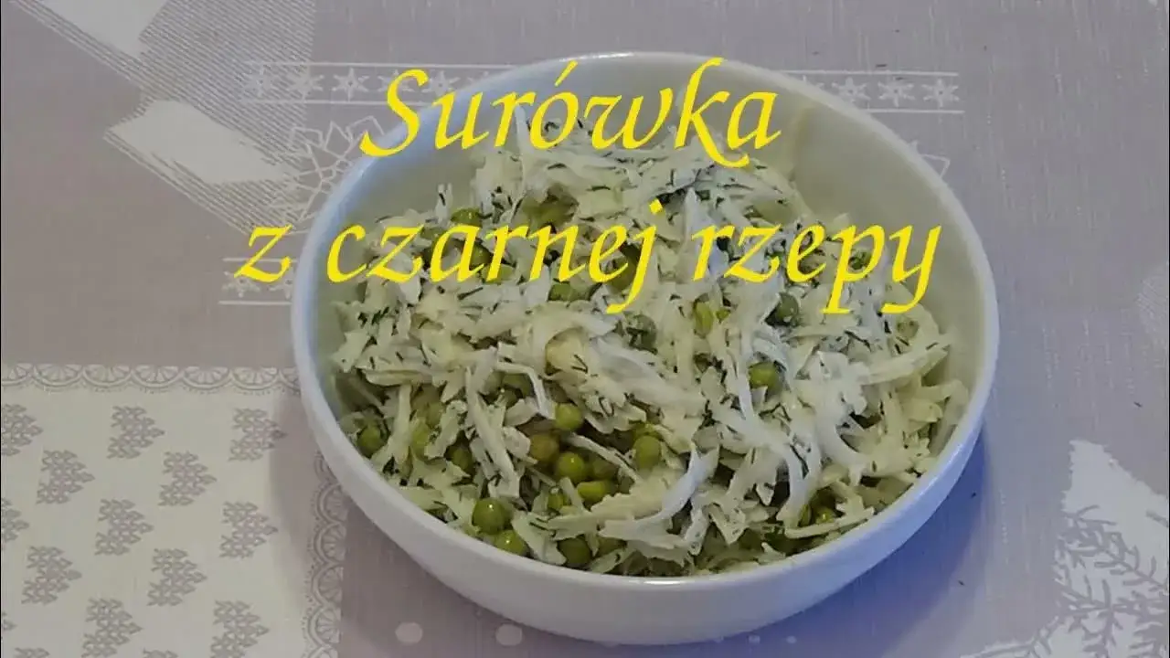 Zdjęcie Jak zrobić surówkę z czarnej rzepy, która zachwyci Twoich gości