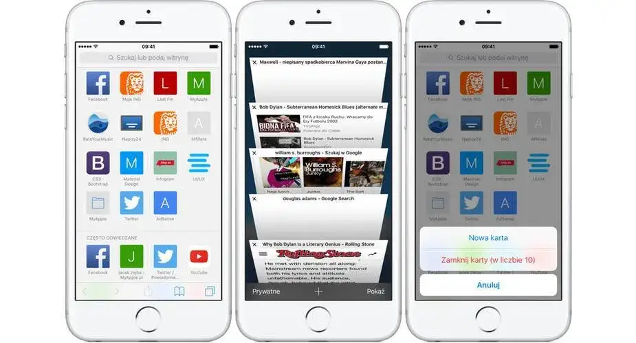 Zdjęcie Jak zamknąć karty w iPhone i zyskać więcej miejsca w Safari