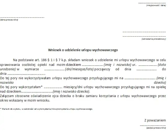 Zdjęcie Czy urlop wypoczynkowy przysługuje podczas urlopu wychowawczego? Sprawdź swoje prawa!