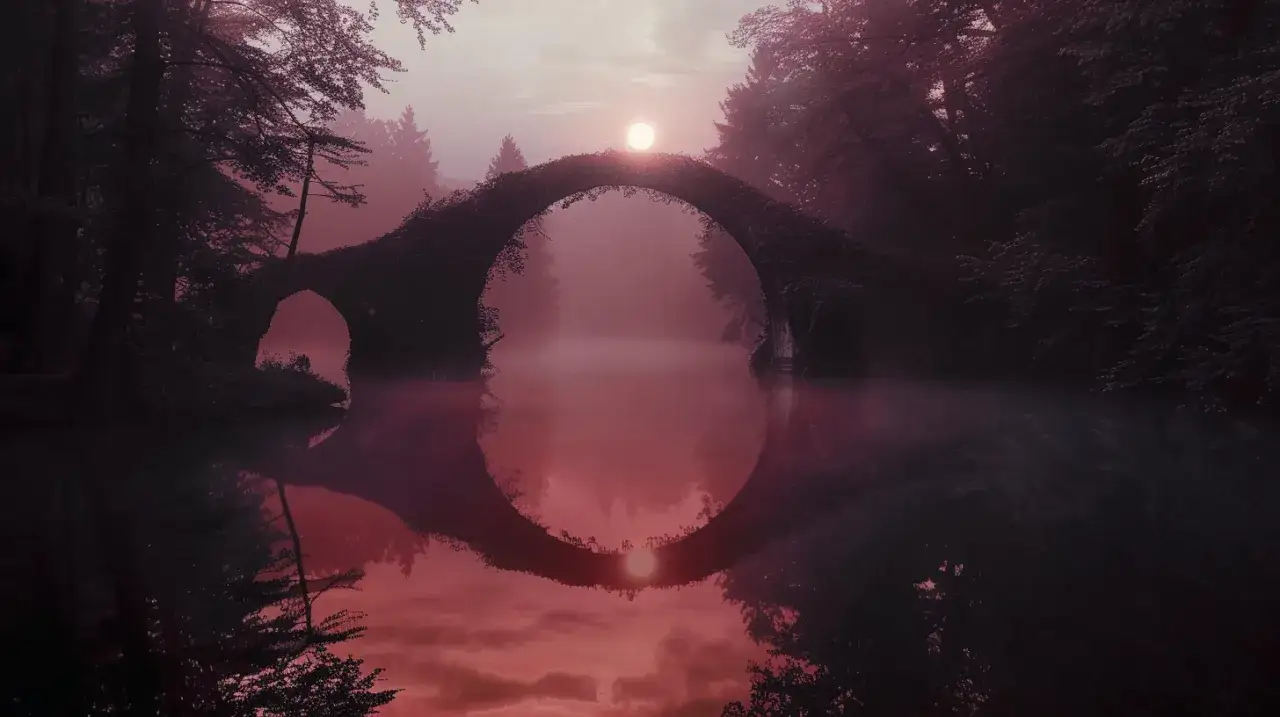 Zdjęcie Diabelski Most w Niemczech - legenda o przekleństwie