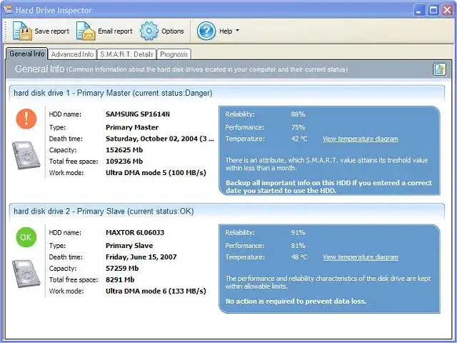 Zdjęcie HDD Inspector - Jakie funkcje oferuje program HDD Inspector do dysków?