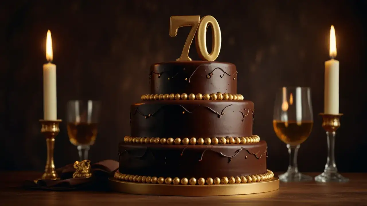 Zdjęcie Tort na 70 urodziny dla mężczyzny: Najlepsze przepisy na urodzinowy tort