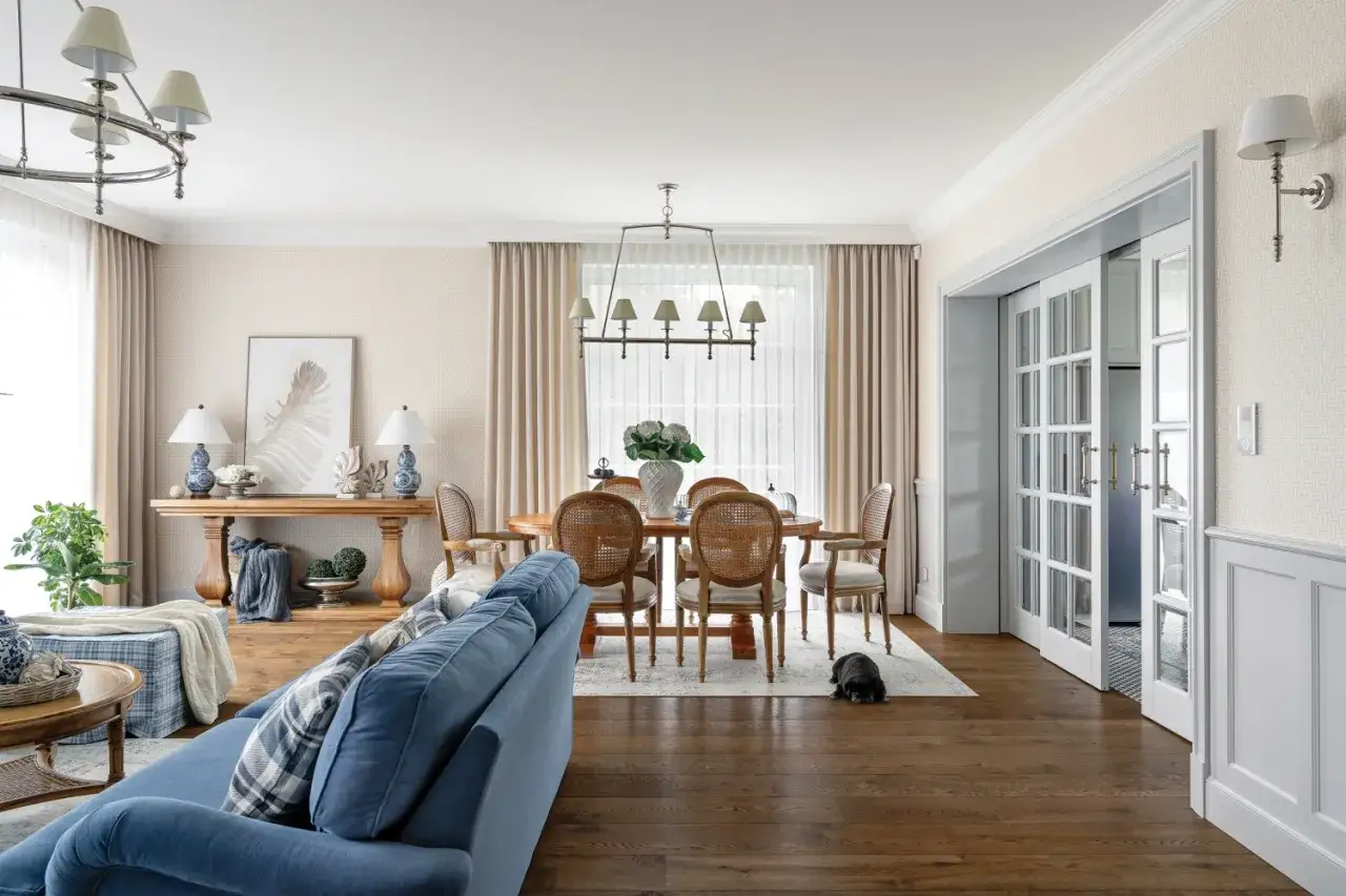 Zdjęcie Jak pomalować salon z jadalnią: 10 inspirujących pomysłów