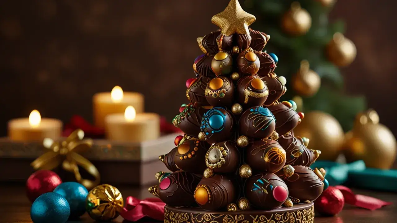 Zdjęcie Choinka z czekolady: czy to dobry pomysł na świąteczny prezent?