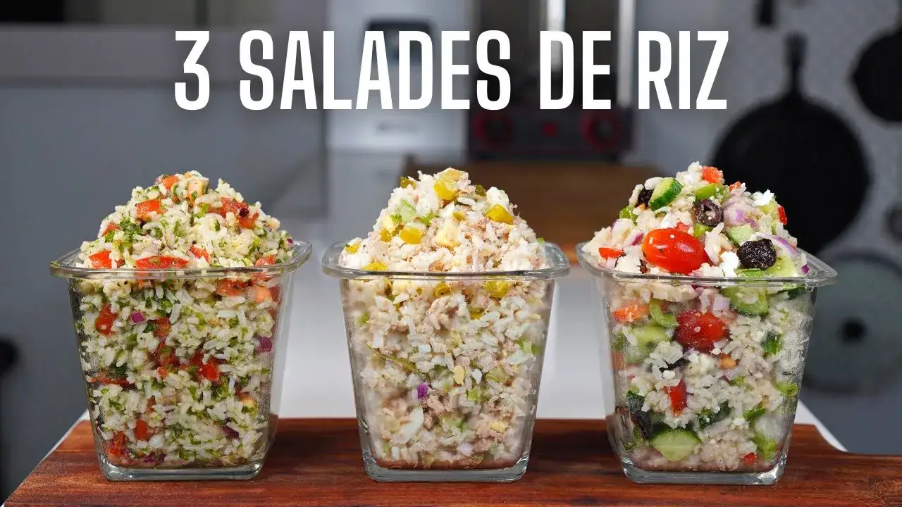 Zdjęcie Salade de riz : réussissez-la sans qu'elle colle ! Recettes &amp; astuces