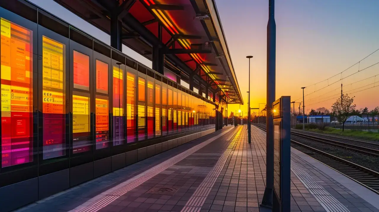 Zdjęcie Dworzec kolejowy w Radomiu - informacje o rozkładach, usługach