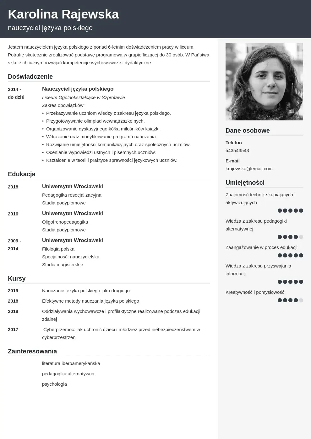 Zdjęcie Co zawiera CV: Kluczowe elementy, które przyciągną pracodawców