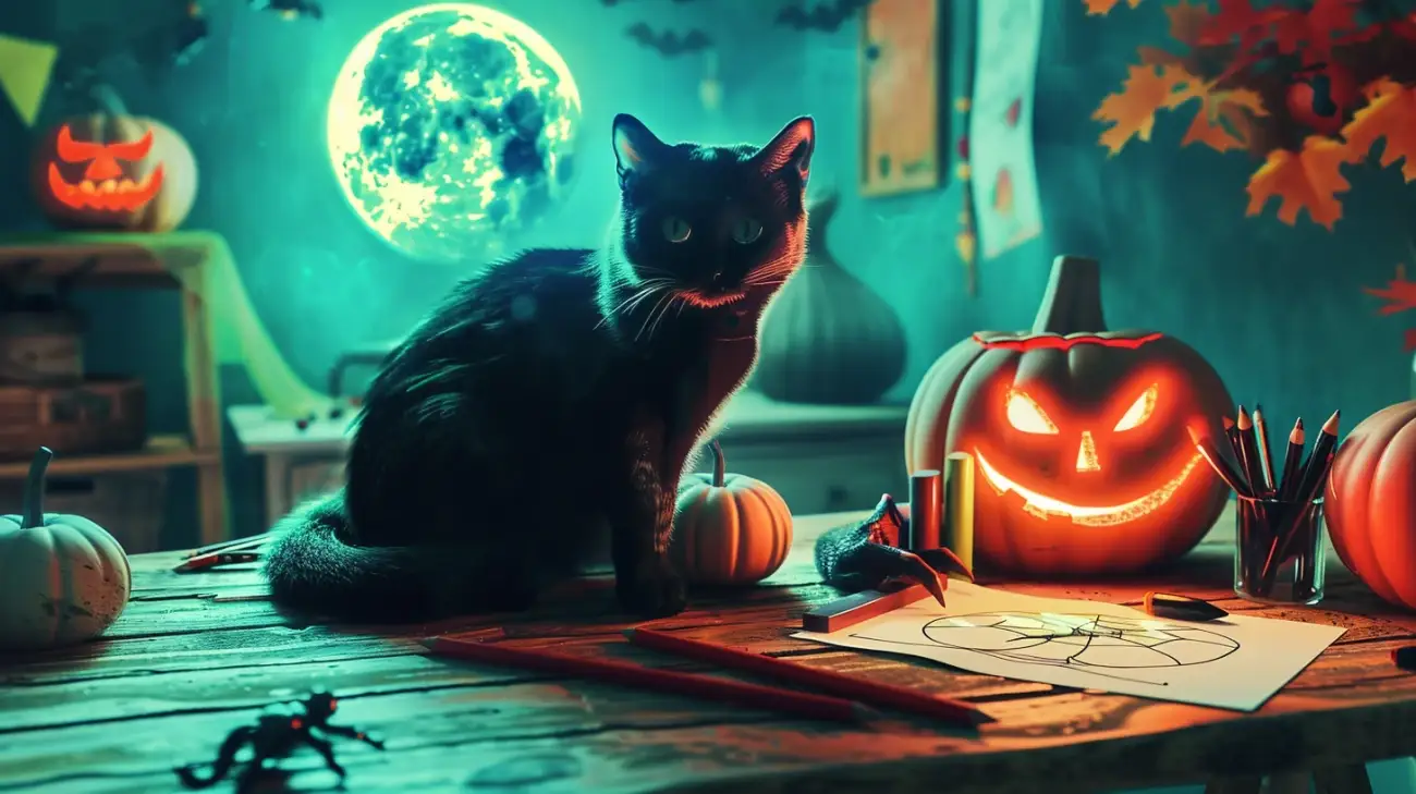 Zdjęcie Darmowe materiały na Halloween do druku i kolorowania dla dzieci