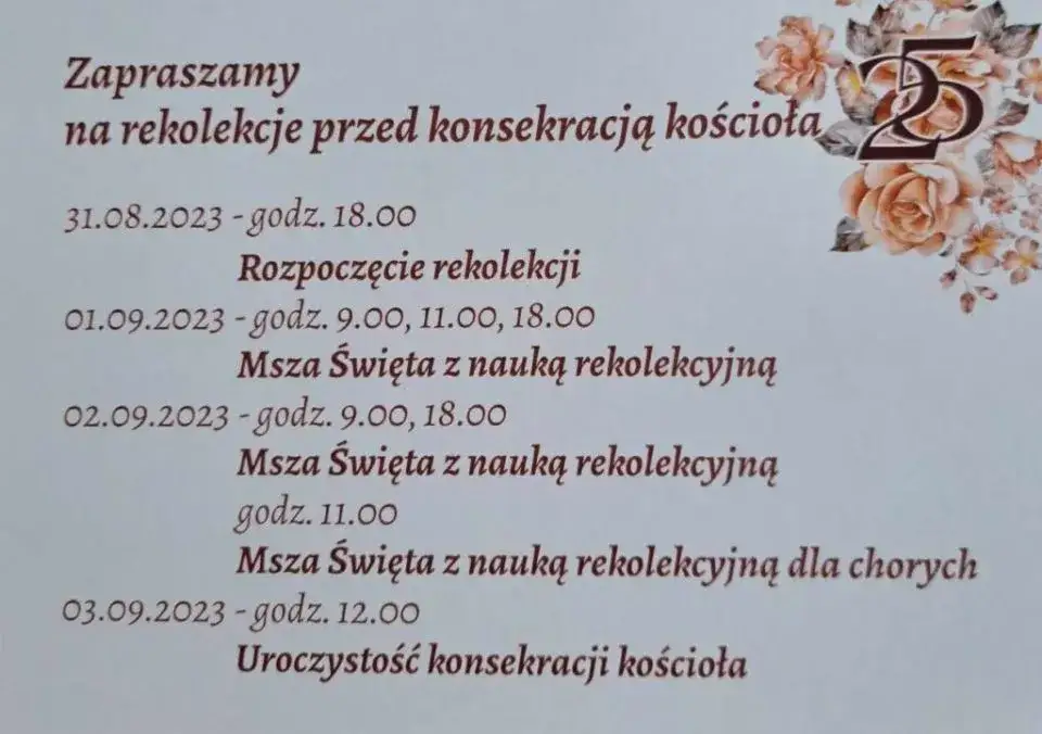 Zdjęcie Kiedy odbędą się rekolekcje w Twojej parafii - kompletny kalendarz