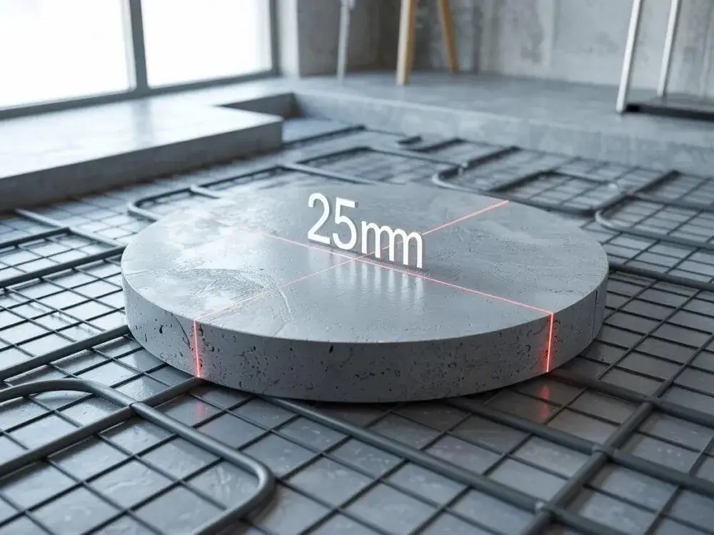 Zdjęcie Ile cm wylewki? Kluczowe grubości dla efektywnego ogrzewania podłogowego