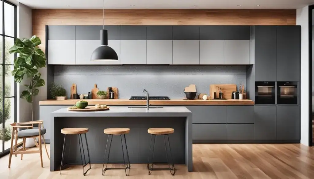 Zdjęcie Jaki blat do szarych mebli kuchennych – idealne połączenia kolorów i materiałów