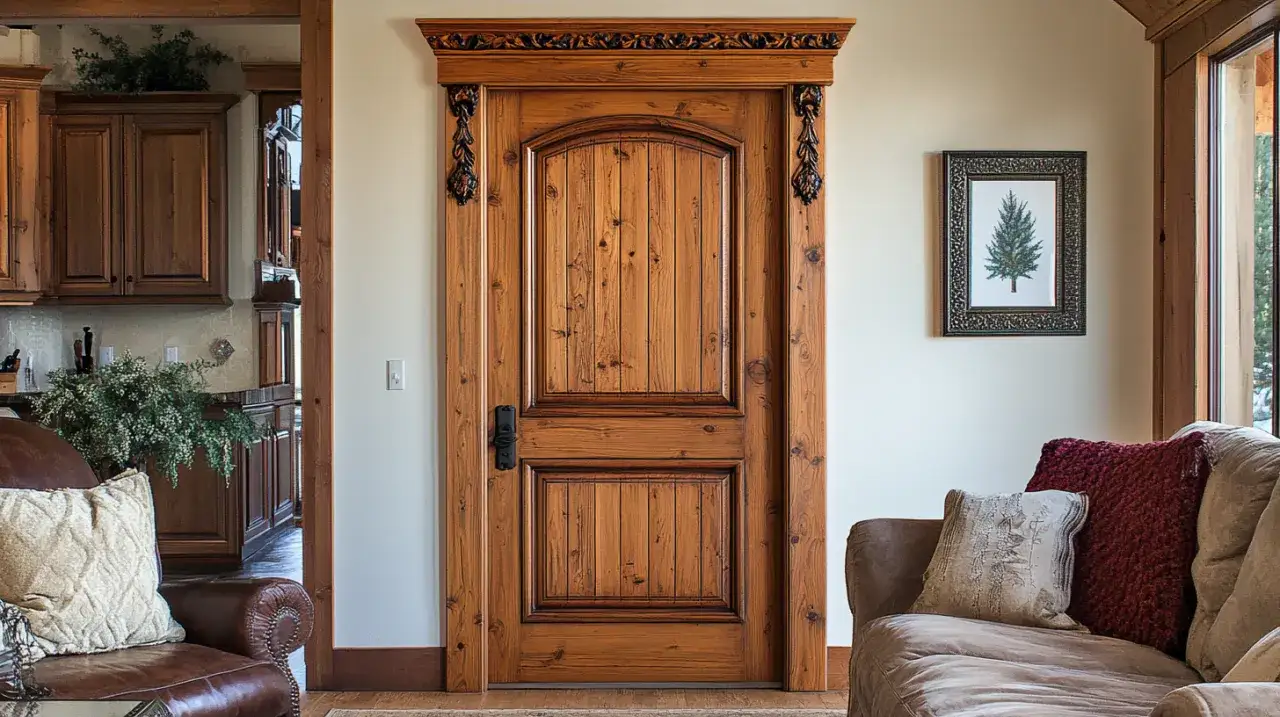 Zdjęcie Ceny i rodzaje drzwi sosnowych z ościeżnicą – jak dopasować do wnętrza