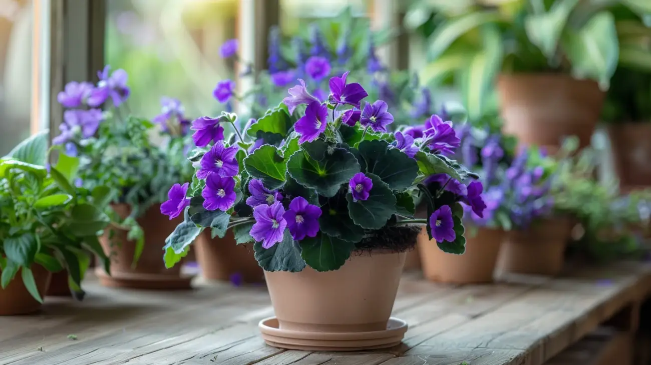 Zdjęcie Roślina z fioletowymi kwiatami: 5 gatunków do domu