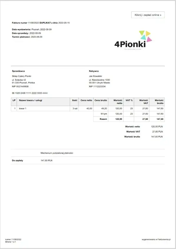 Zdjęcie Jak zaksięgować duplikat faktury z poprzedniego roku bez błędów?