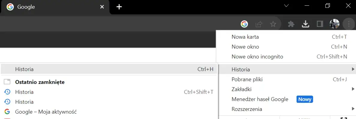 Zdjęcie Jak sprawdzić historię przeglądarki Google i nie przegapić ważnych informacji