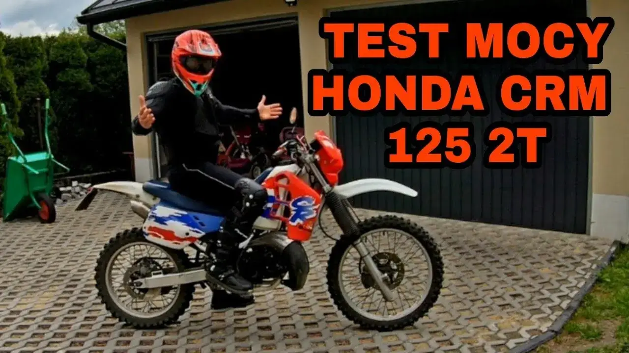 Zdjęcie Honda CRM 125 ile ma koni? Sprawdź moc i osiągi tej maszyny