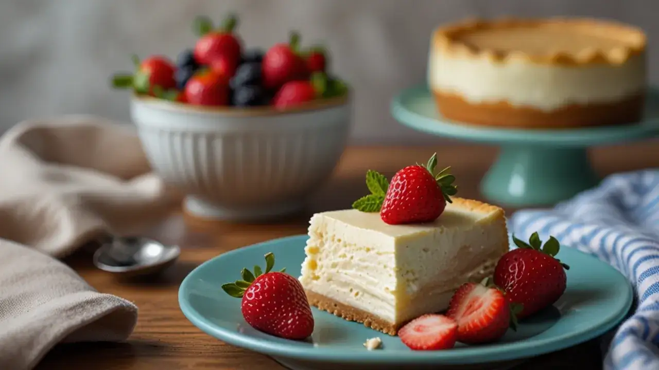 Zdjęcie Jak przygotować dietetyczny sernik na zimno? Przepis krok po kroku