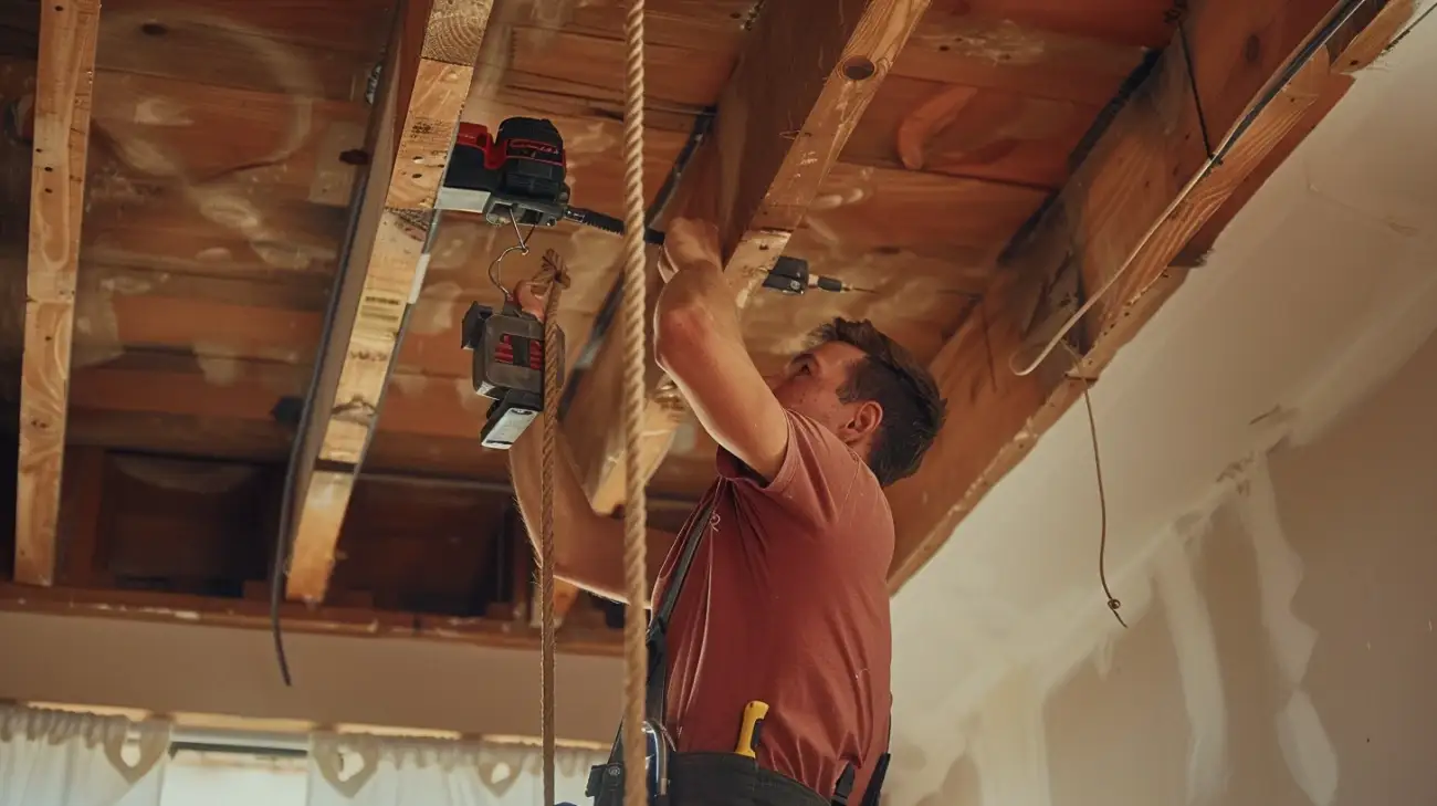 Zdjęcie Montaż huśtawki sufitowej – Poradnik krok po kroku