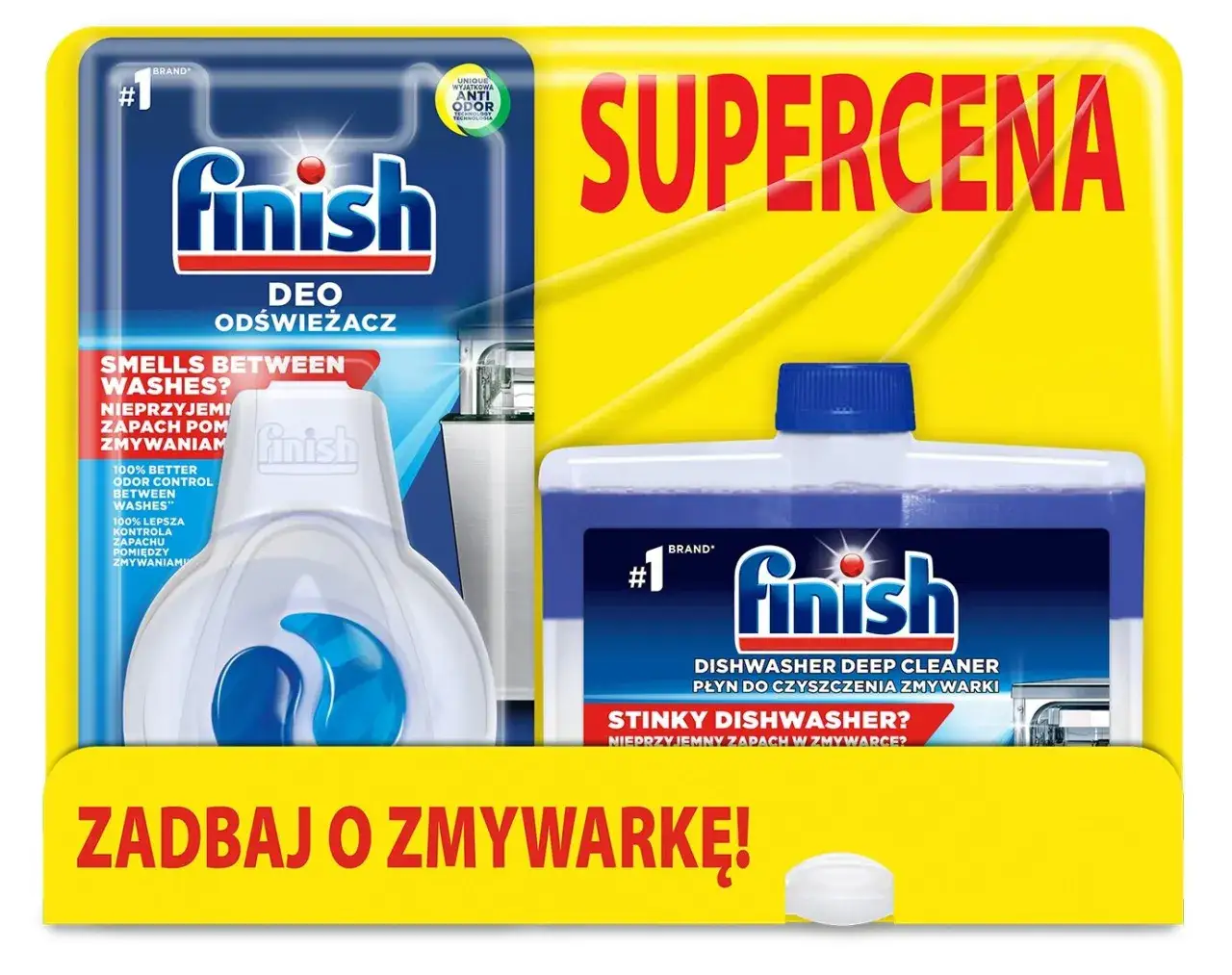 Zdjęcie Jak używać Finish do mycia zmywarek, aby uniknąć nieprzyjemnych zapachów