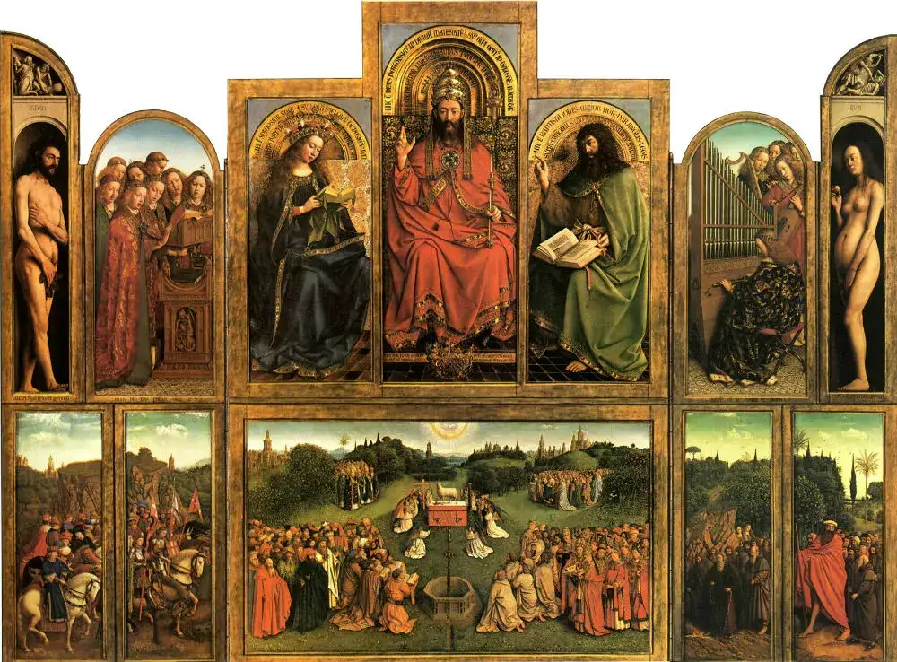 Zdjęcie Ołtarz Gandawski - Gdzie się znajduje i jego fascynująca historia