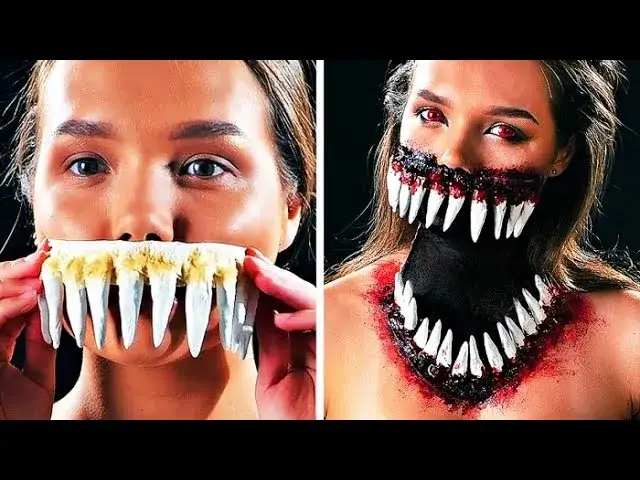 Zdjęcie Halloween Make-up Ideen: Gruselig, Glamour&ouml;s, Einfach So gelingt's!