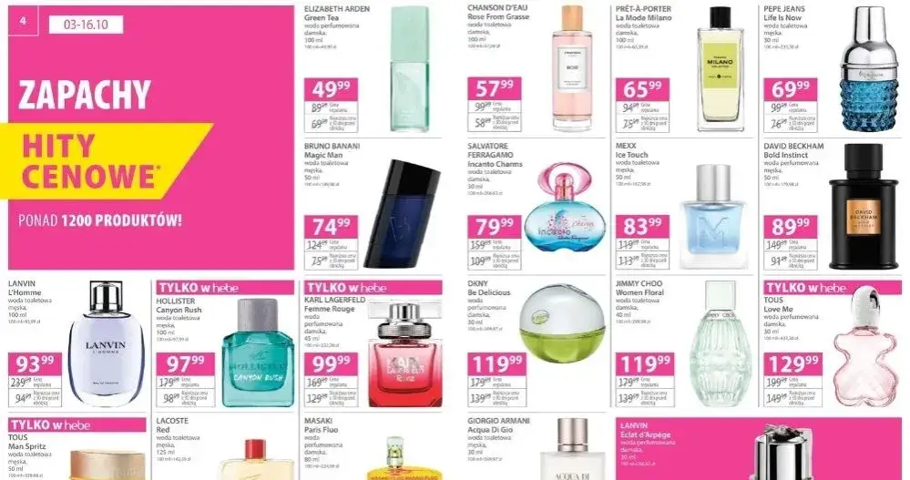 Zdjęcie Hebe promocja perfumy do kiedy trwa? Sprawdź szczegóły oferty