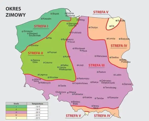 Zdjęcie Strefy klimatyczne Polski: Podział i charakterystyka