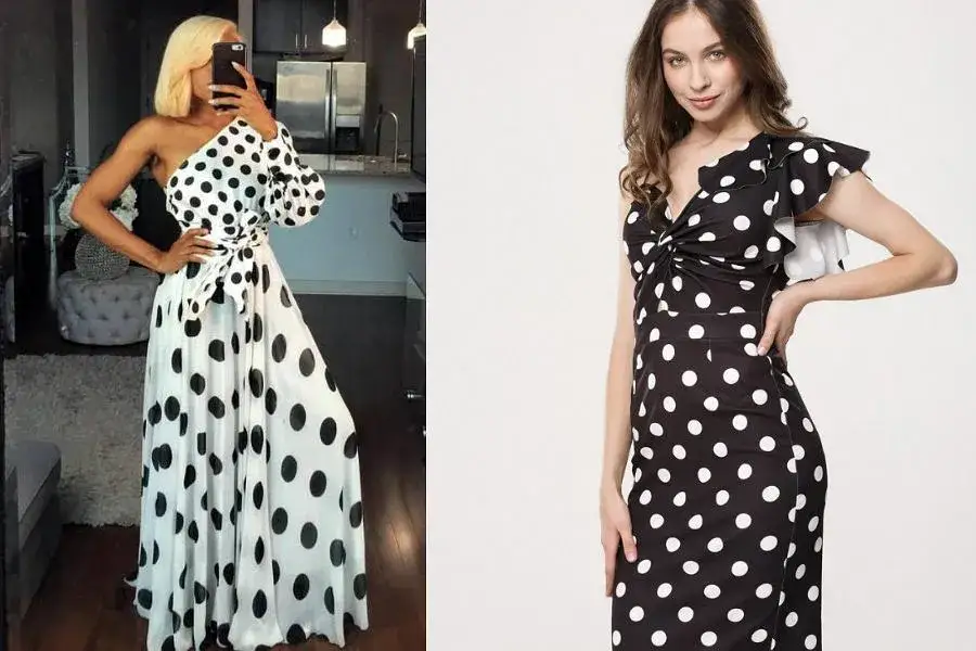 Zdjęcie Jak stylowo dobrać dodatki do sukienki w groszki - porady