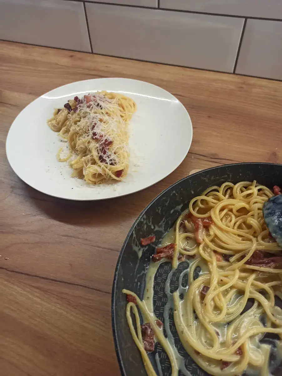 Zdjęcie Spaghetti carbonara jak zrobić – uniknij najczęstszych błędów w przepisie