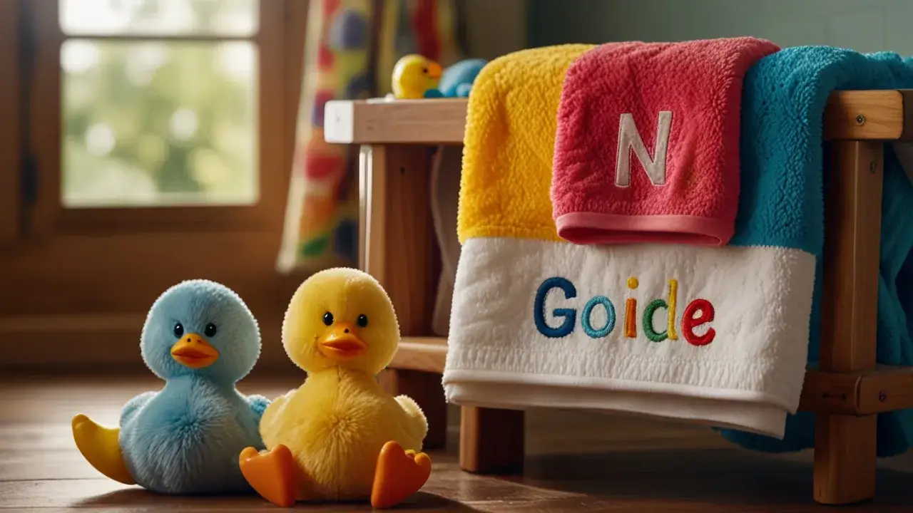 Zdjęcie Czy ręczniki z imieniem to dobry pomysł na prezent dla dzieci?