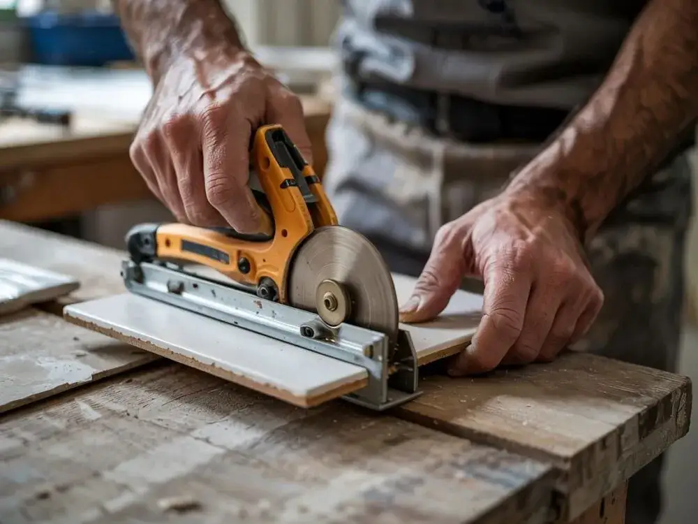 Zdjęcie Czym ciąć kafelki, aby uniknąć pęknięć i uzyskać idealne krawędzie