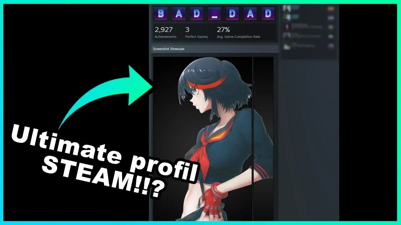 Zdjęcie Jak zrobić ładny profil Steam, aby przyciągnąć innych graczy?