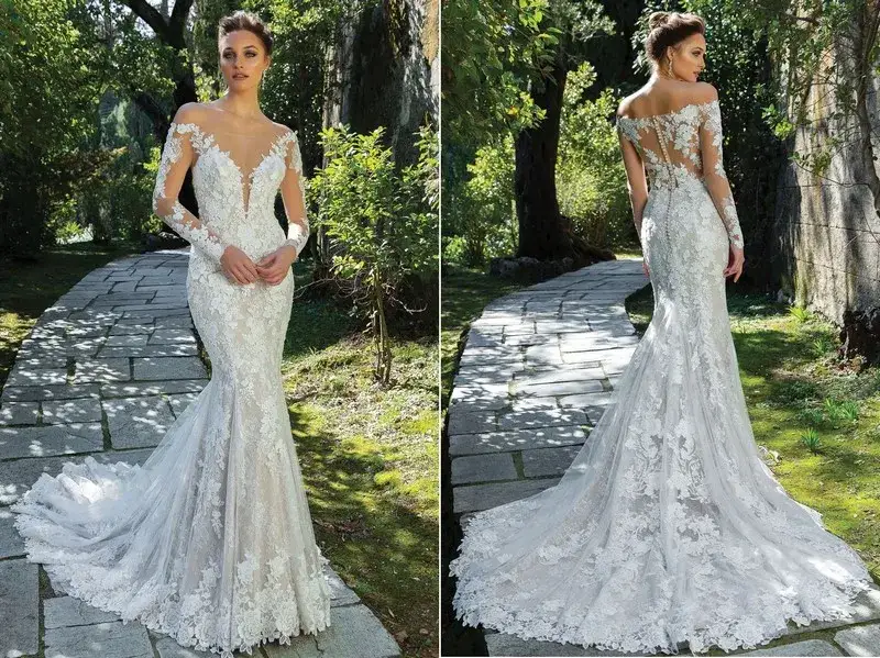 Zdjęcie Idealna suknia ślubna dla wysokiej i szczupłej - uniknij błędów w wyborze