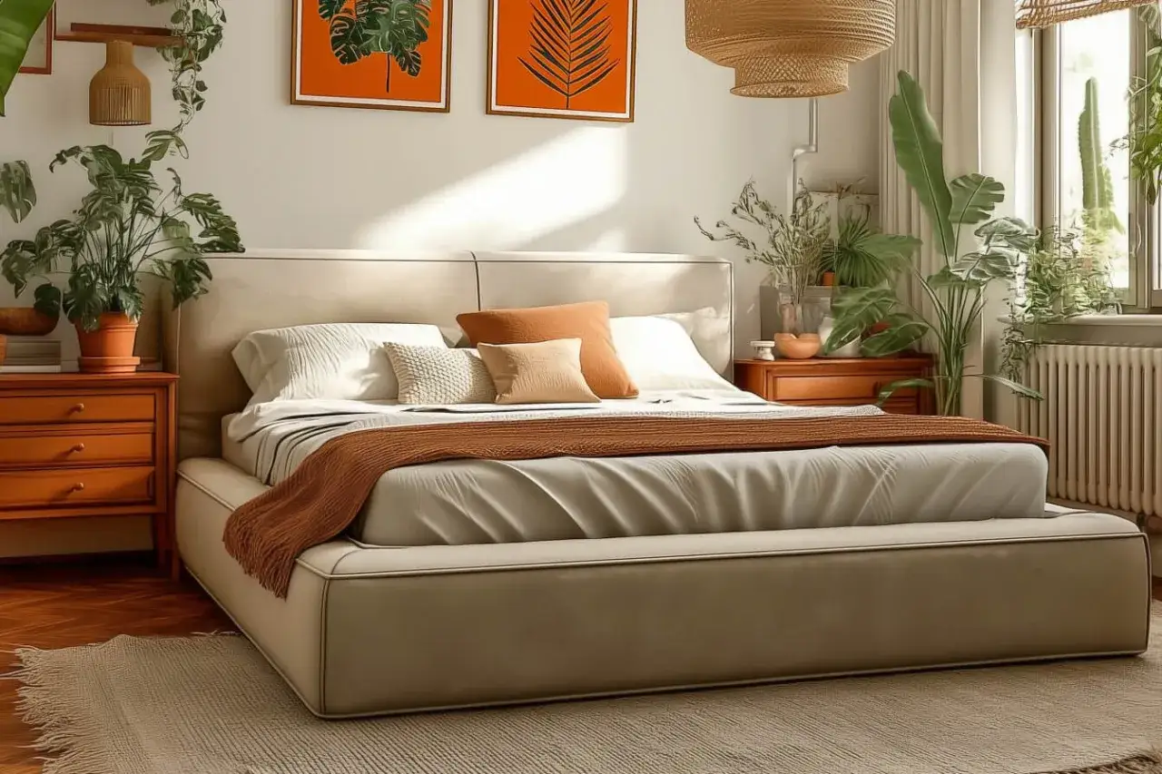 Zdjęcie Czy łóżko może stać pod oknem? Odkryj zalety i wady tego rozwiązania