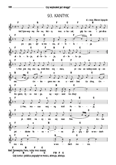 Zdjęcie Nuty do Jak dobrze jest dziękować Ci – piękno w każdej chwili