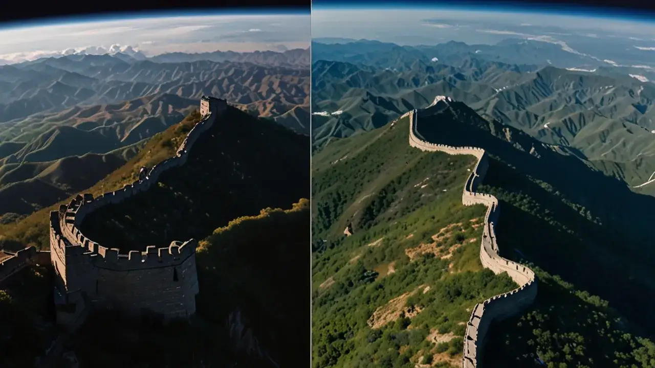 Zdjęcie Czy astronauci naprawdę widzą ten Wielki Mur Chiński z kosmosu?