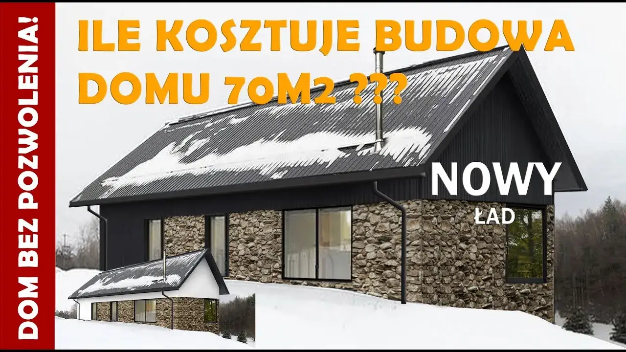 Zdjęcie Ile kosztuje budowa domu 70m2? Prawda, która zaskoczy każdego inwestora