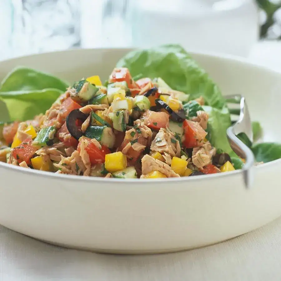 Zdjęcie Recette de salade de thon simple et délicieuse à préparer chez soi