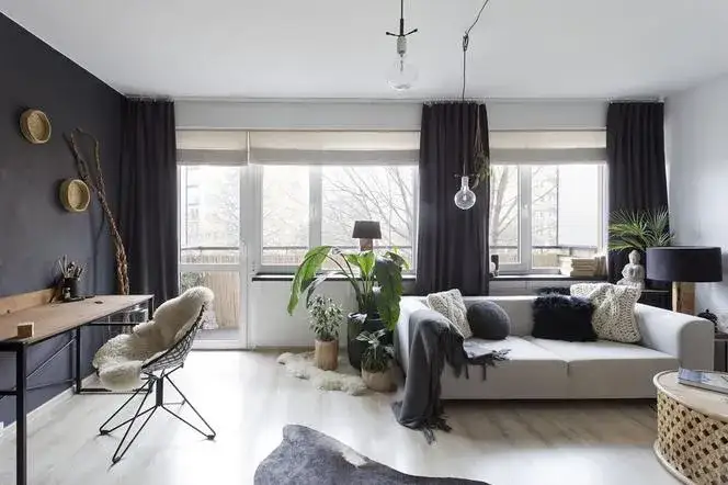 Zdjęcie Kolor gołębi: 5 odcieni szarości we wnętrzach