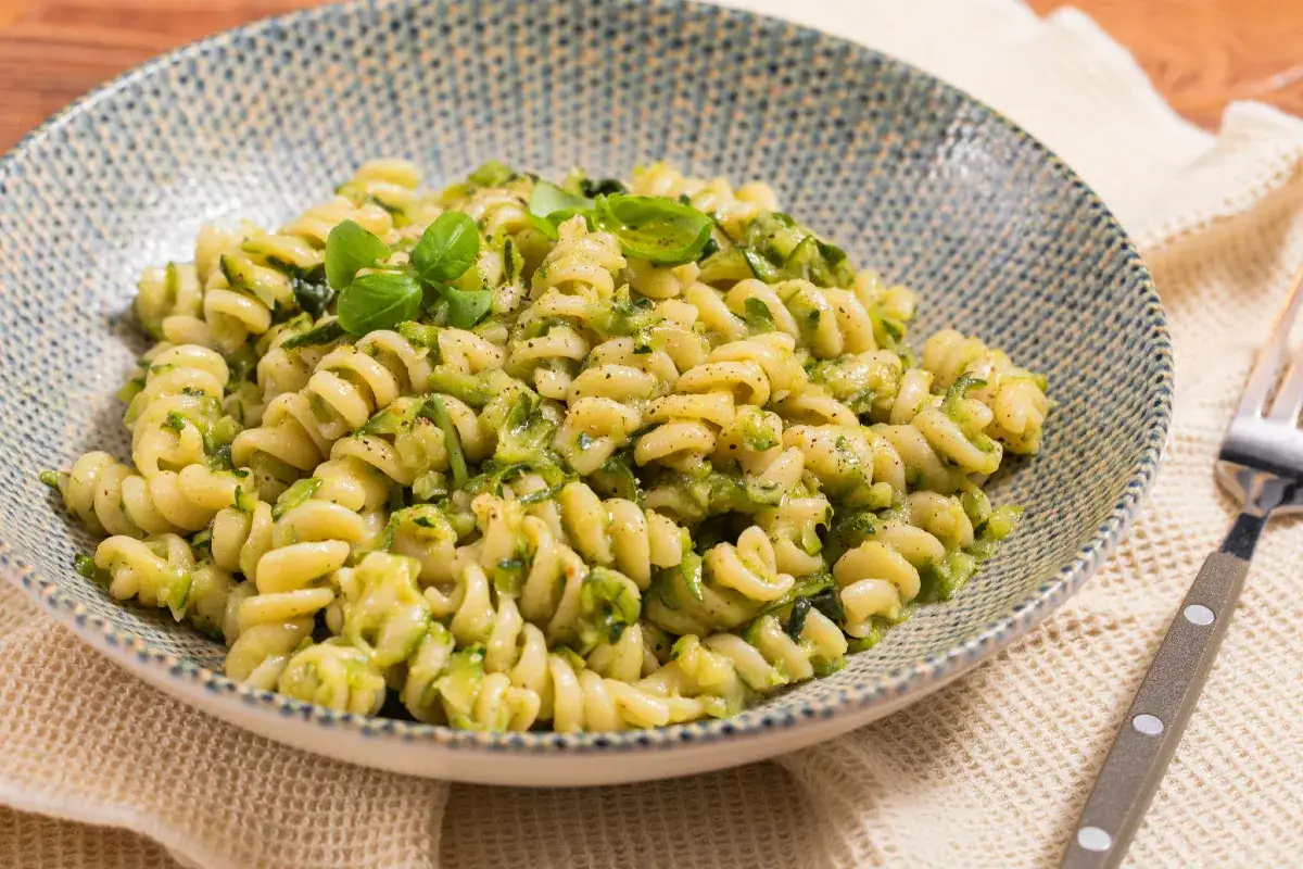 Zdjęcie P&acirc;tes aux courgettes : le secret italien pour une sauce cr&eacute;meuse