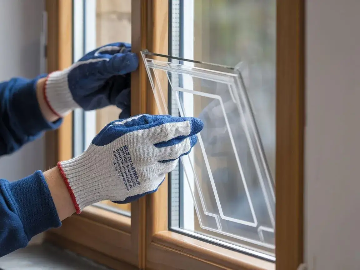 Zdjęcie Jak zabezpieczyć pękniętą szybę w oknie i uniknąć dalszych uszkodzeń