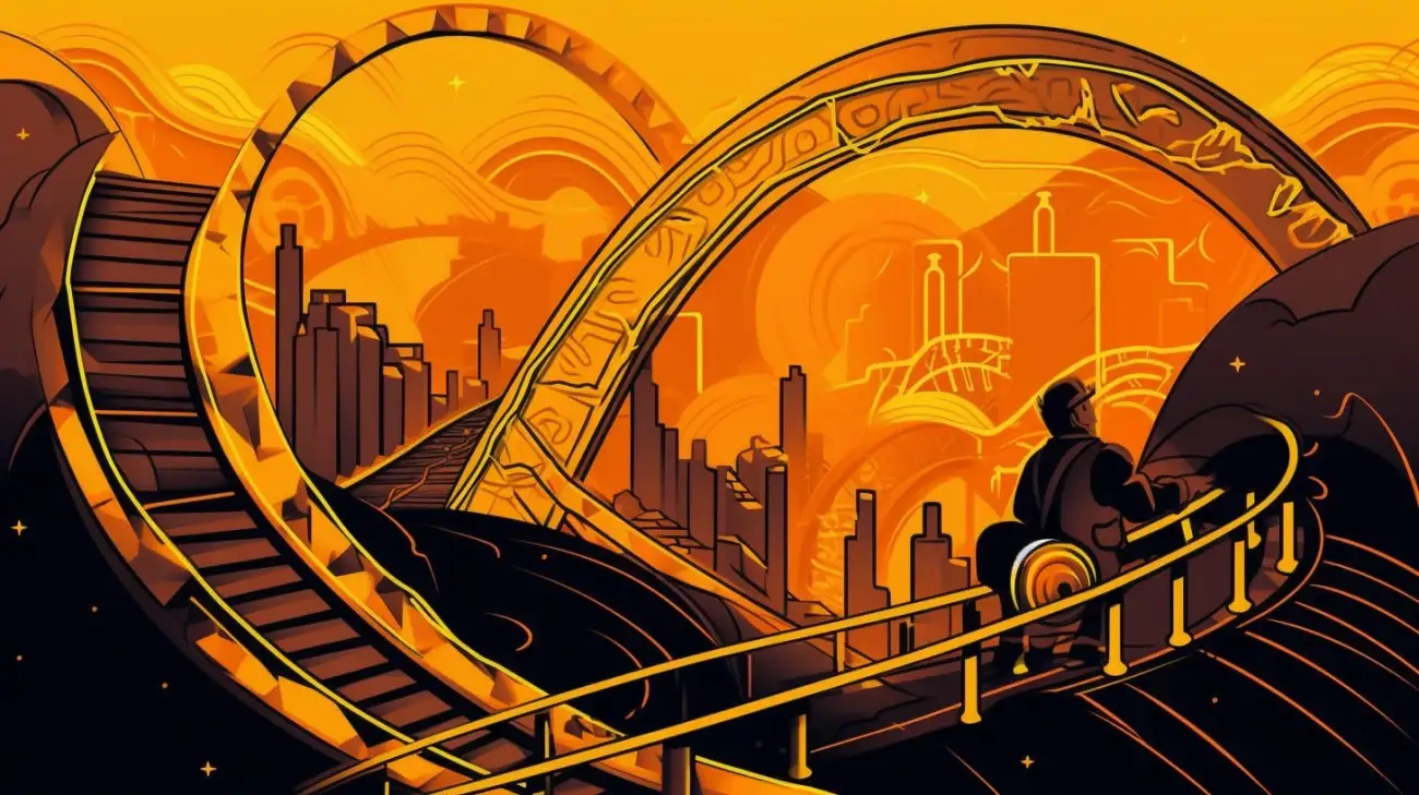Czy rynek kryptowalutowy i Bitcoin czekają na rollercoaster? Expert wyjaśnia.